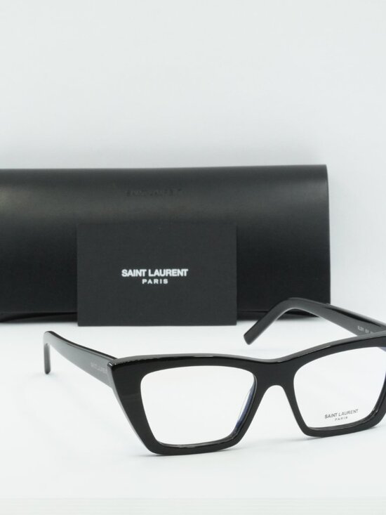 Saint Laurent SL291 001 Cat Eye Eyeglasses – Black 51mm main image 4